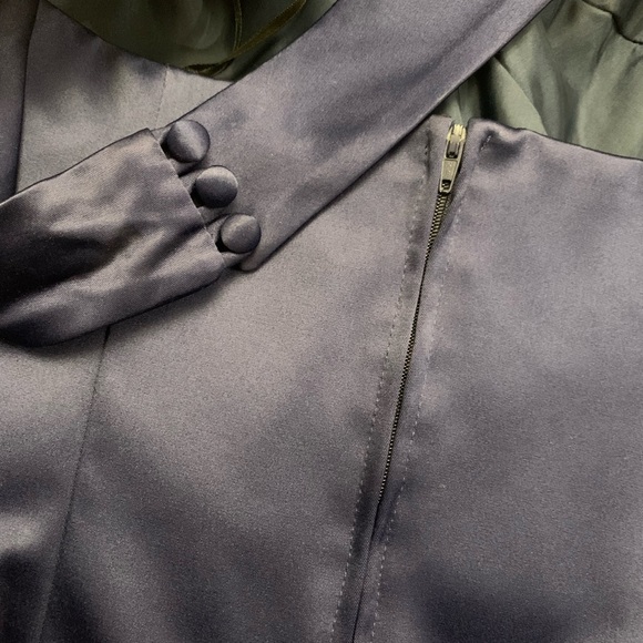 NEW JS Collection Halter Top w/built in molded bra cup, fully lined 100% Acetate - Picture 9 of 11